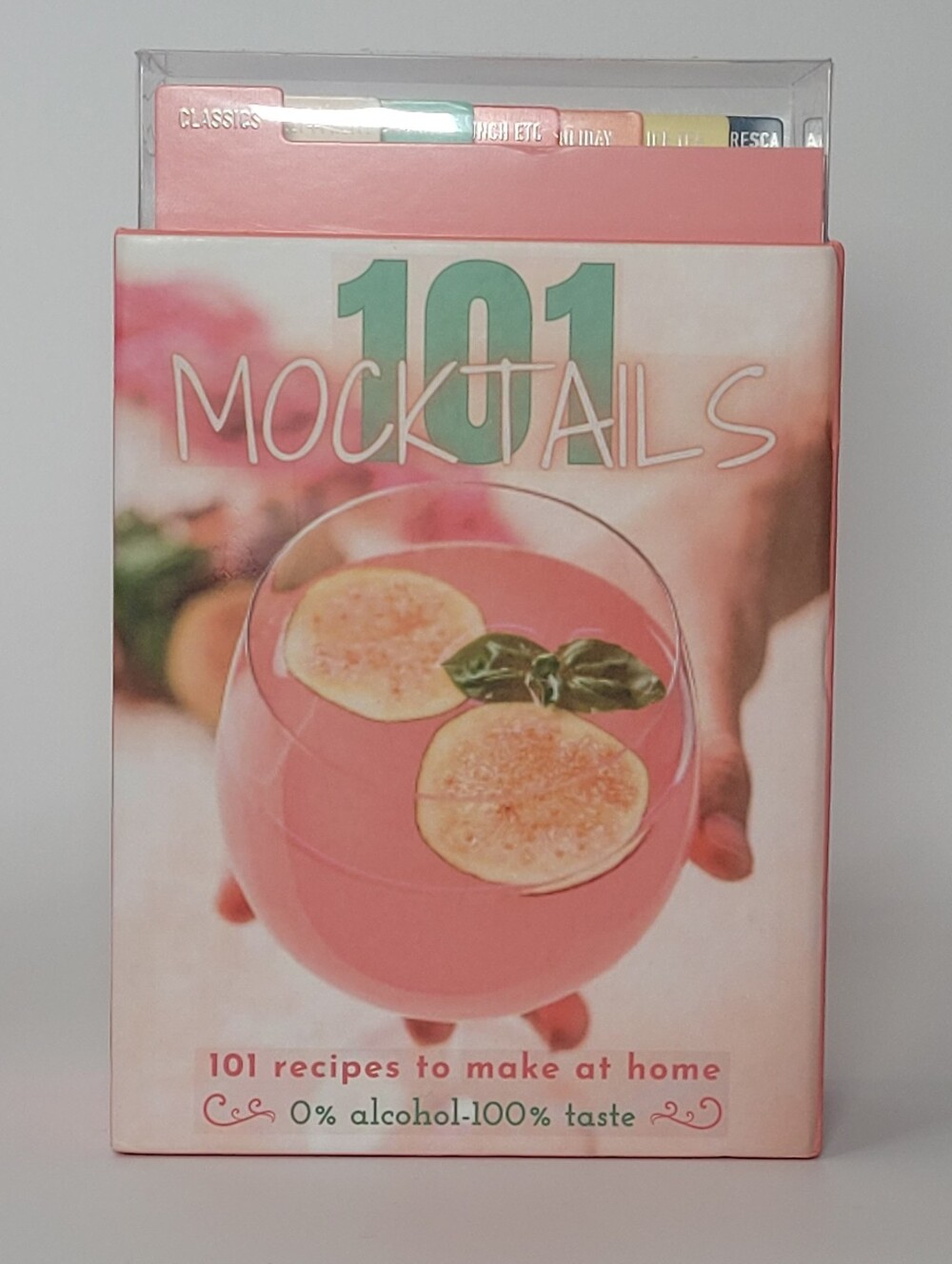 Eccolo Mocktails 101 Recipes To Make At Home 0% Alcohol 100% Taste File Card Box